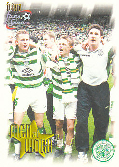 Team (puzzle 2) Celtic Glasgow 1999 Futera Fans' Selection #92